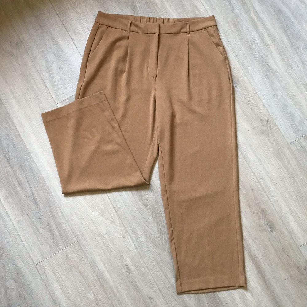 Old Navy Women's Tan Wide Leg Trousers